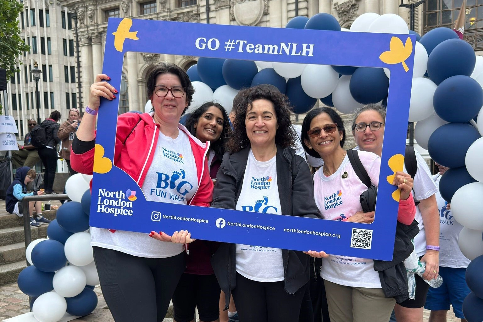 EBGS Staff on the fun walk